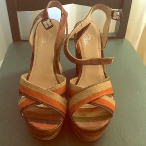 Wedge sandals